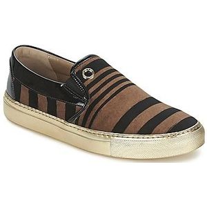 Sonia Rykiel  STRIPES VELVET  instappers  dames Bruin