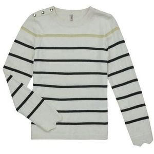 Only  KOGELISA LS BUTTON O-NECK CS KNT  Truien  kind Wit