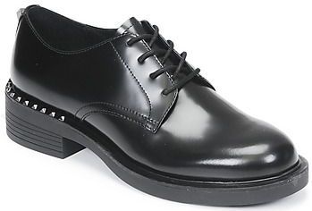 Ash - Freak Veterschoenen - Zwart - Leer