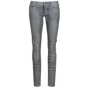 G-Star Raw  3301 Low Skinny Wmn  Broeken  dames Grijs