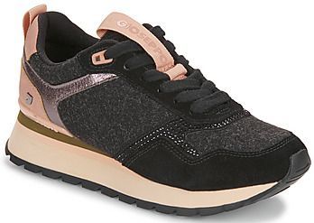 Gioseppo - Ardagger - Sneakers - Zwart - Vilt - Strass - EVA-middenzool