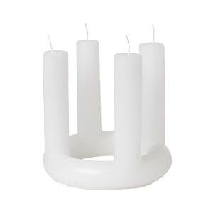 Broste Copenhagen  LUCILLE  Kaarsen, diffusers dames Wit