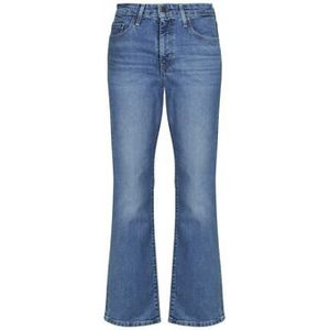 Levi's - 725 Kick Boot - Jeans - Blauw - Casual - Katoen - Denim