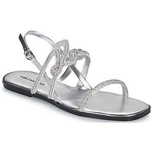 Karl Lagerfeld - OLYMPIA Karl Signia Slide - Sandalen - Zilver