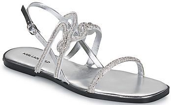 Karl Lagerfeld - OLYMPIA Karl Signia Slide - Sandalen - Zilver