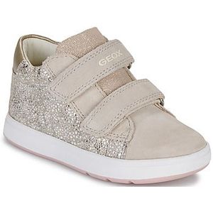 Geox - Biglia Girl - Sneakers - Goudbeige - Ziegenveloursleder/Rindsnappaleder