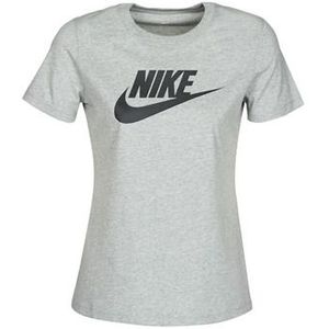 Nike  W NSW TEE ESSNTL ICON FUTUR  Shirts  dames Grijs