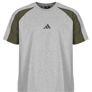 adidas - ESS CB T - Sportshirt - Medium Grey Heather - 100% Katoen