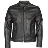 Schott NYC Leren jas voor heren, Zwart, L