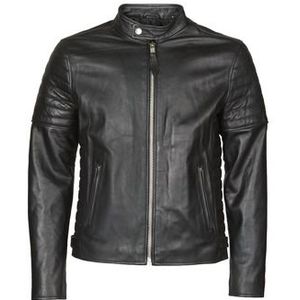 Schott NYC Leren jas voor heren, Zwart, L