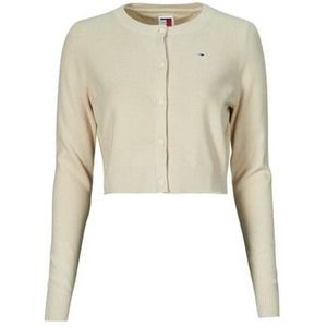 Tommy Jeans  TJW CRP ESSENTIAL CARDIGAN  Vesten  dames Beige