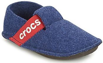 Crocs - Classic Pantoffels - Blauw - Wol - Crocs Comfort