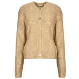 Levis  LUNA SHELL BUTTON CARDI  Vesten  dames Beige