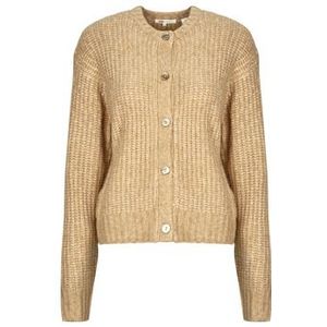 Levis  LUNA SHELL BUTTON CARDI  Vesten  dames Beige
