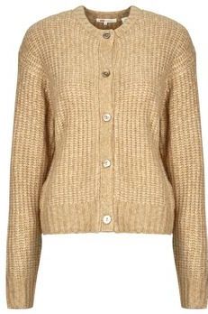 Levis  LUNA SHELL BUTTON CARDI  Vesten  dames Beige