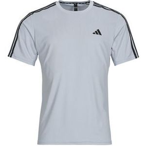 adidas - 3-Stripes - Sportshirt - Zwart - 100% Gerecycled Polyester