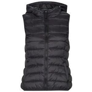 Only  ONLNEWTAHOE HOOD WAISTCOAT OTW NOOS  jassen  dames Zwart