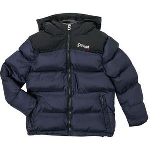 SCHOTT - Donsjas - Blauw - 10-16 jaar - Nylon materiaal