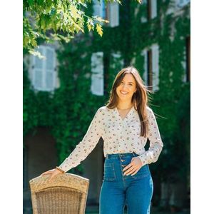 Céleste  ELEONOROA  Blouses  dames Wit