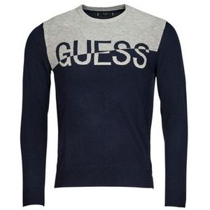 Guess  ALEX LS CN LOGO SWEATER  Truien  heren Marine