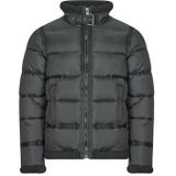 Schott - IDAK - Bomber Donsjas - Zwart - Polyester