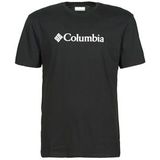 Columbia  CSC BASIC LOGO SHORT SLEEVE SHIRT  Shirts  heren Zwart