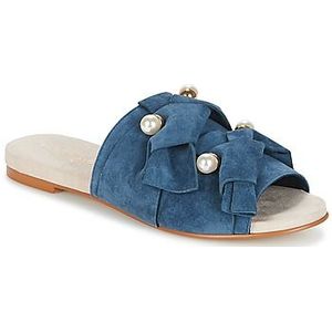 KG by Kurt Geiger - NAOMI-BLUE - Slippers - Blauw