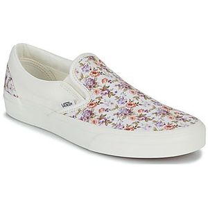 Vans  CLASSIC SLIP-ON  instappers  dames Wit