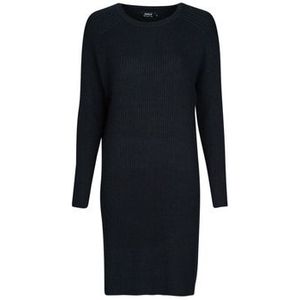 Only  ONLFIA KATIA L/S DRESS CC KNT  Jurken dames Zwart