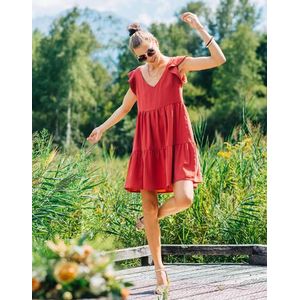 Céleste  DAHLIA  Jurken dames Rood