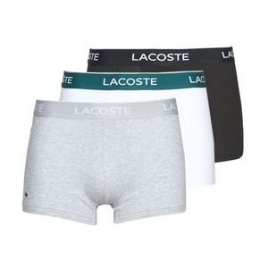 Boxershort Lacoste Men Casual Zwart / Wit / Gevlamd Grijs 