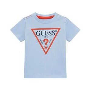 Guess  L73I55  Shirts  kind Blauw
