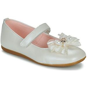 Pablosky Linda 358508 Mary Jane platte schoenen, Wit, 24 EU