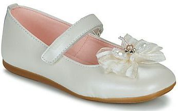 Pablosky Linda 358508 Mary Jane platte schoenen, Wit, 24 EU