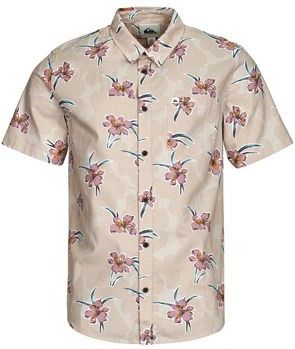 Quiksilver - Apero Classic - Overhemd - Katoen - Korte Mouwen - Normale Pasvorm