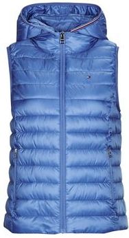 Tommy Hilfiger - LW PADDED GLOBAL STRIPE VEST - Donsjas - Blauw