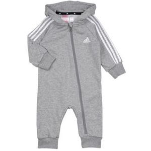 adidas  3S FT ONESIE  jumpsuits  kind Grijs