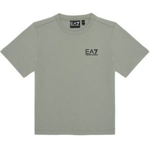 EA7 - 7B000020_AF10378 - T-shirt - Groen - Katoen - Korte Mouwen