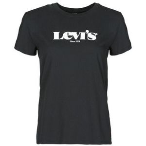 Levis  THE PERFECT TEE  Shirts  dames Zwart