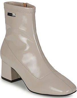 Les Tropéziennes Par M Belarbi - Enkellaarsjes - Wit - Textiel/Leer