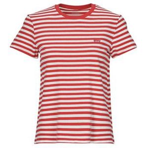 Levis  PERFECT TEE  Shirts  dames Rood