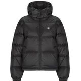 Calvin Klein Jeans vrouwen ESSENTIAL MIDWEIGHT PUFFER JACKE LV047D501G jassen, zwart (zwart), XXS, Zwart (zwart), XXS