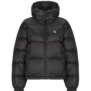 Calvin Klein Jeans vrouwen ESSENTIAL MIDWEIGHT PUFFER JACKE LV047D501G jassen, zwart (zwart), XXS, Zwart (zwart), XXS