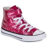 Converse - CHUCK TAYLOR ALL STAR GLITTER EASY ON - Hoge Sneakers - Roze
