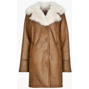 OAKWOOD - ROMANE - Tussenmantel - Karamel/Wit - Imitatieleder