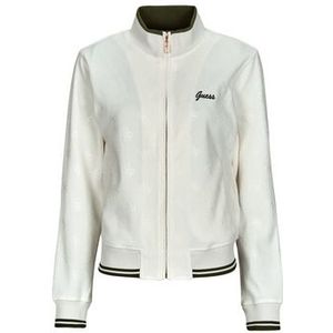 Guess  PAULINA FULL ZIP  Truien  dames Wit