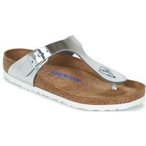 Birkenstock  GIZEH SFB  slippers  dames Zilver