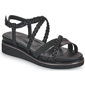 Tamaris  28207-001  sandalen  dames Zwart