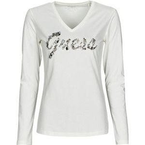 Guess  LS VN BONITA TEE  Shirts  dames Beige