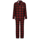 Katoenen pyjama met monogram POLO RALPH LAUREN. Katoen materiaal. Maten XXL. Blauw kleur